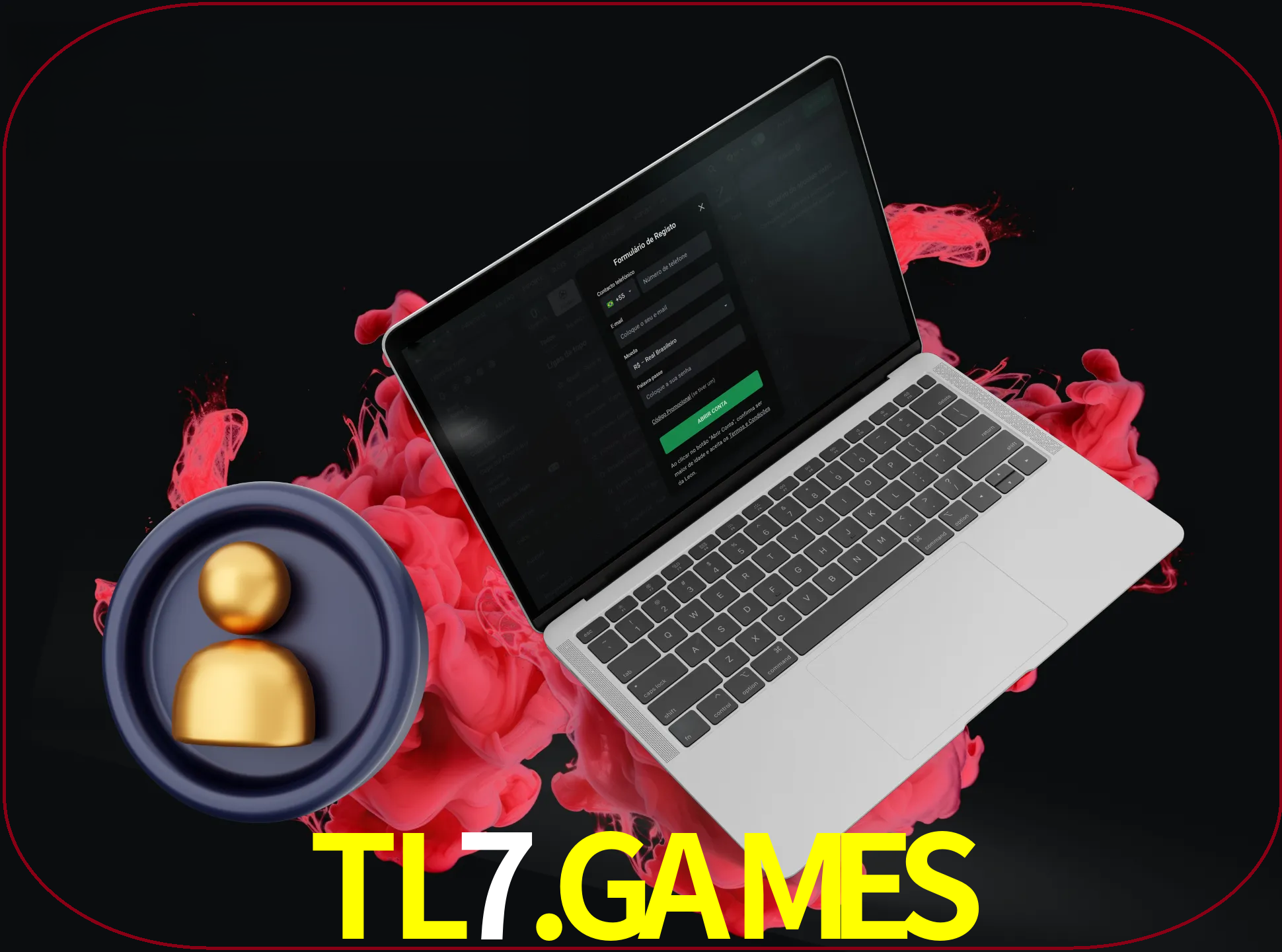 No cabeçalho do site tl7.games, clique no botão que o levará a um formulário especial onde terá de introduzir as suas informações actuais.