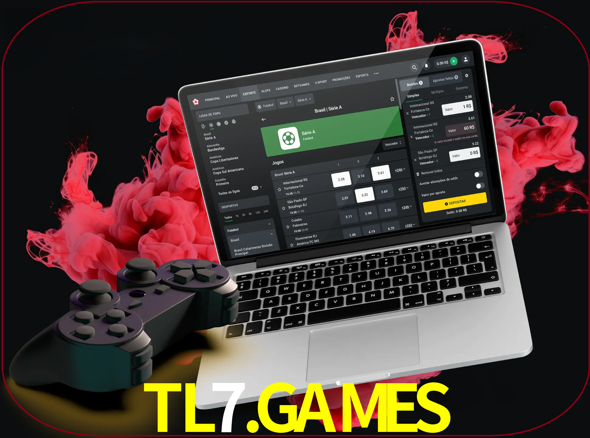 Visite a secção especial de jogos de vídeo em tl7.games para descobrir em que jogos pode apostar e ganhar muito dinheiro.