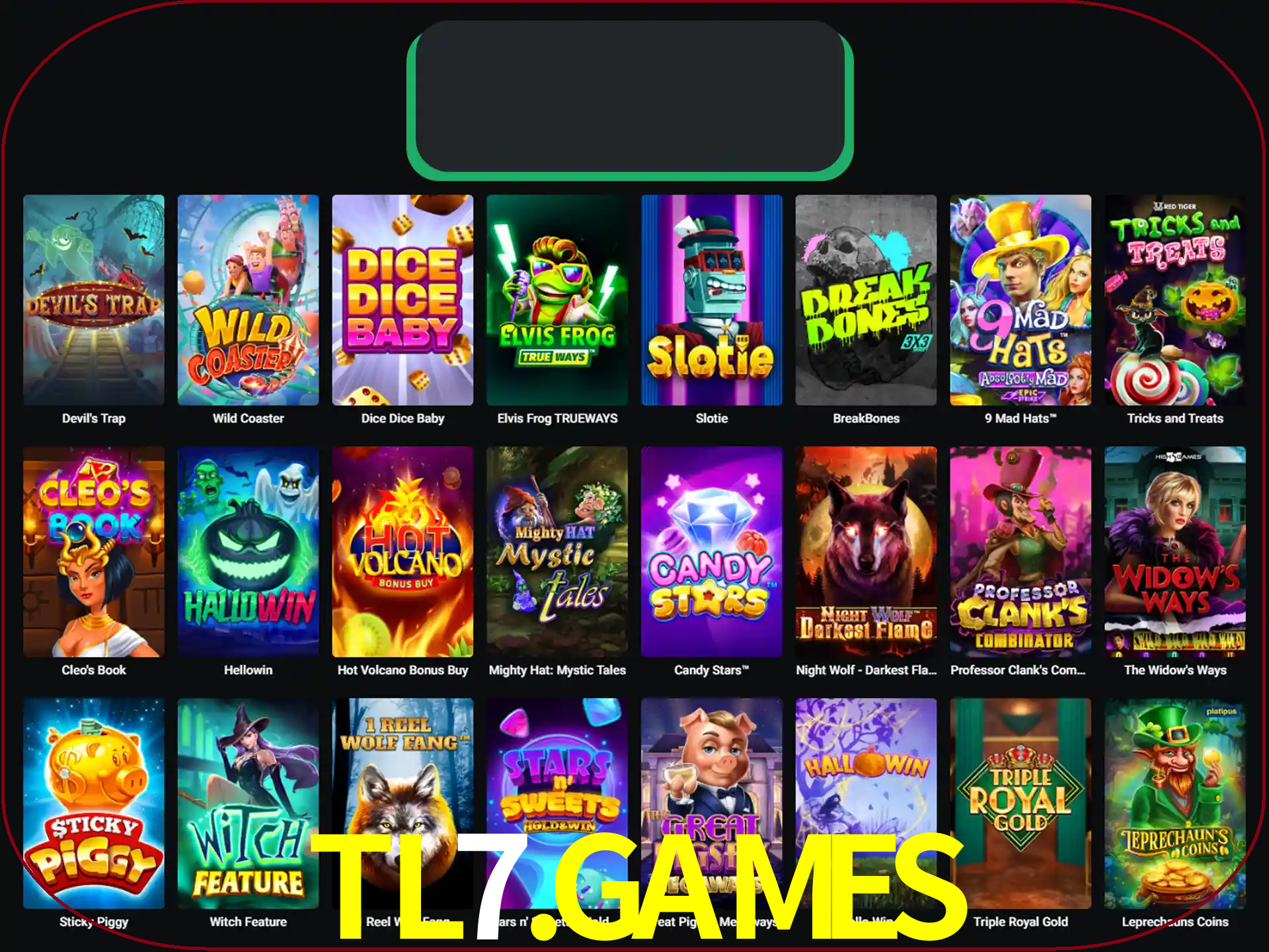 Procure por seus amados jogos de slot.