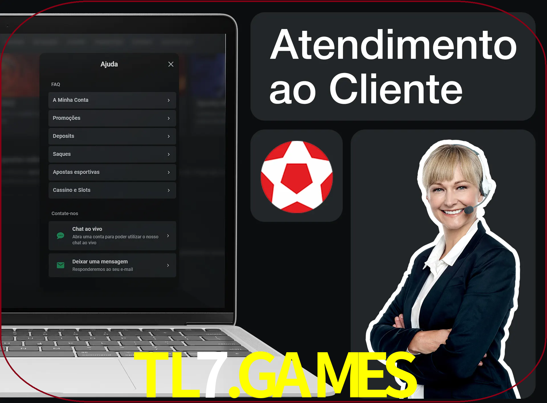 Você pode pedir nosso apoio para ajudar.