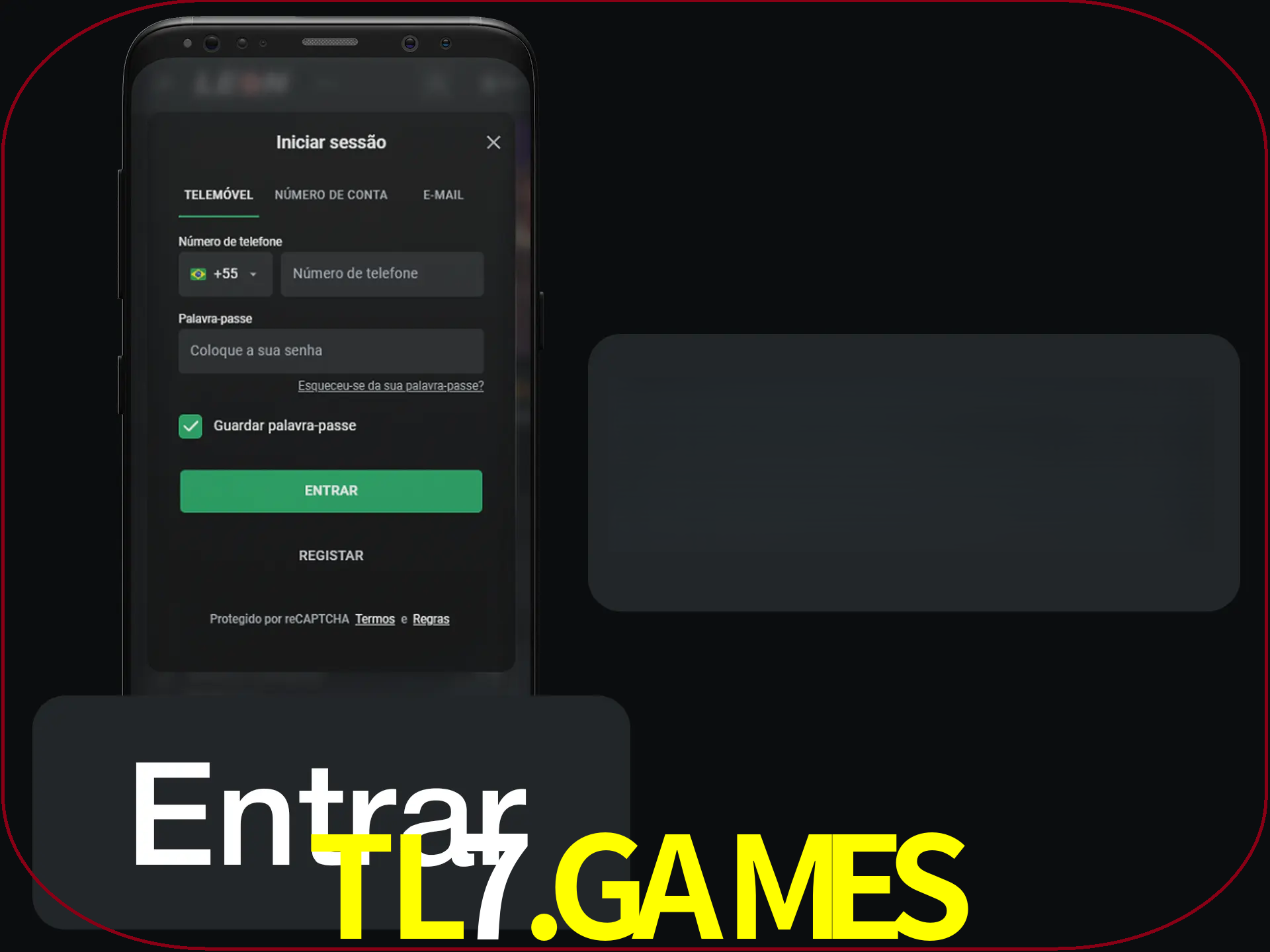 Faça o login para começar a apostar e jogar no cassino.