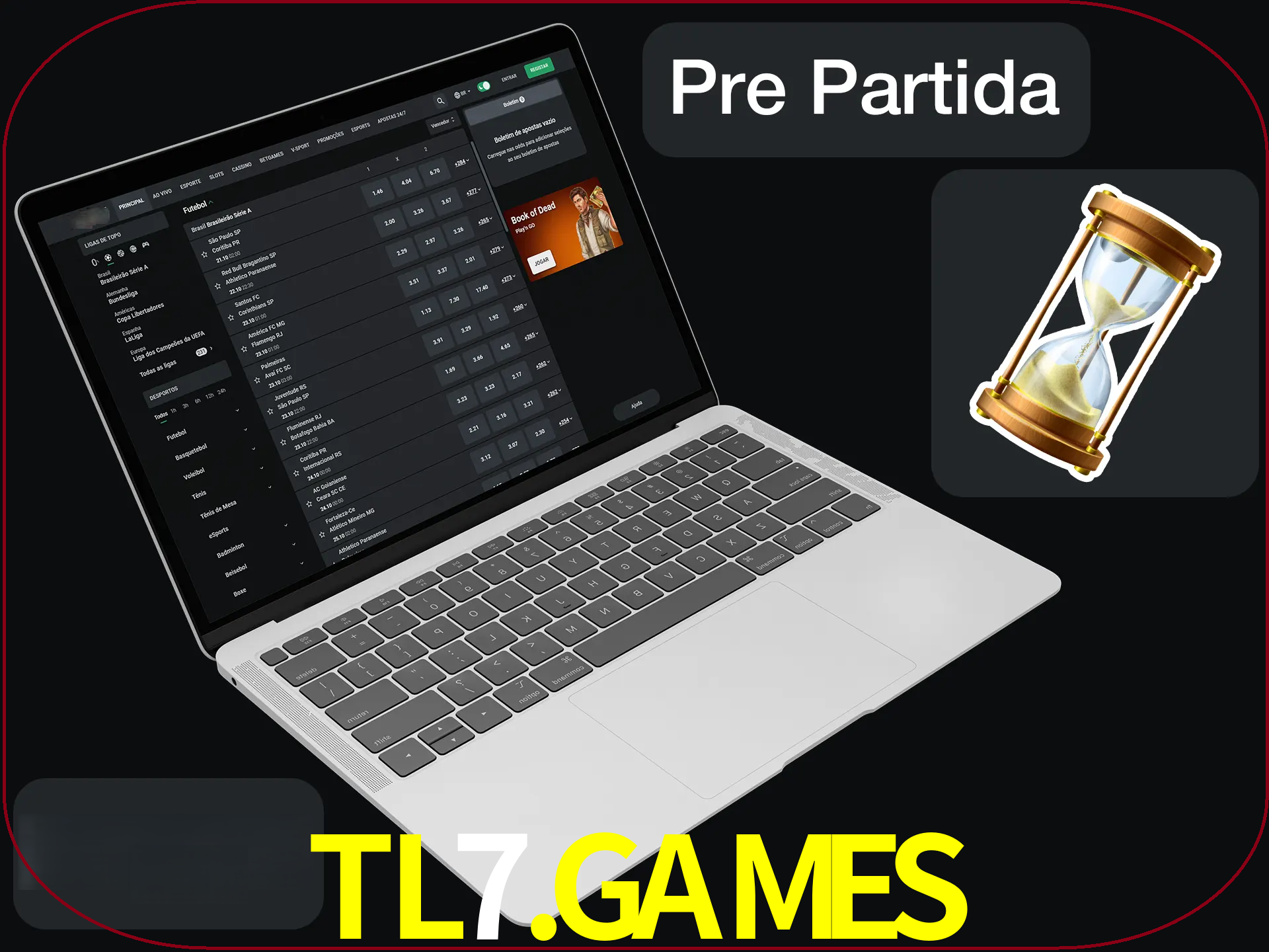 Fazer apostas em partidas futuras.